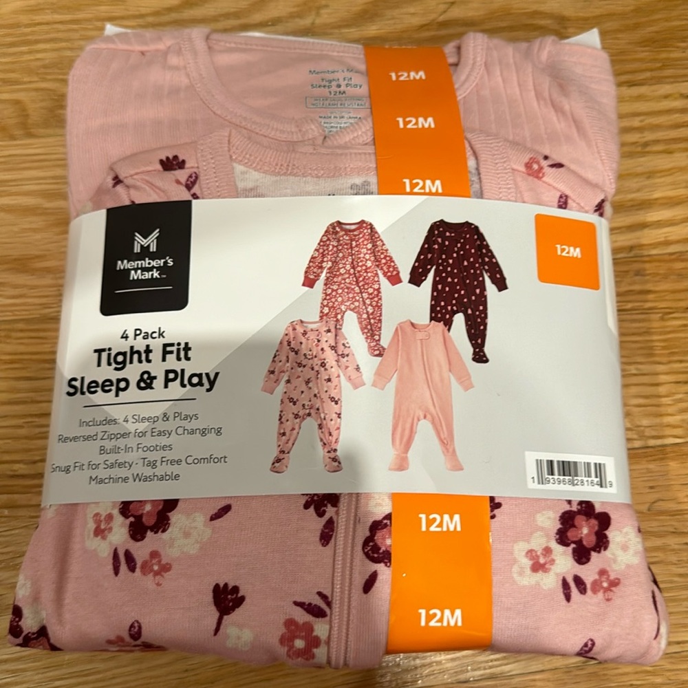 Brand new 12 M PJ pack